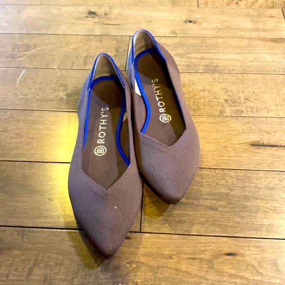 Rothy's purple flats. Size 9. - Picture 1 of 2